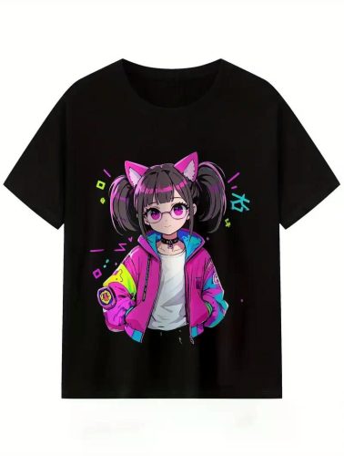 Sassy girl Graphic Men'S Short Sleeve T-shirt, Comfy Stretchy Trendy Tees For Summer, Casual Daily Style Fashion Clothing